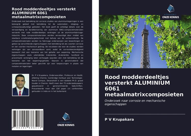 Produktbild: Rood modderdeeltjes versterkt ALUMINIUM 6061 metaalmatrixcomposieten
