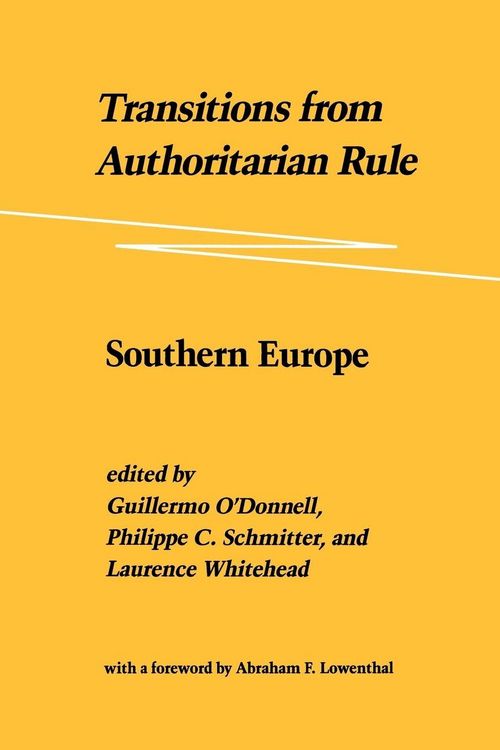 Produktbild: Transitions from Authoritarian Rule