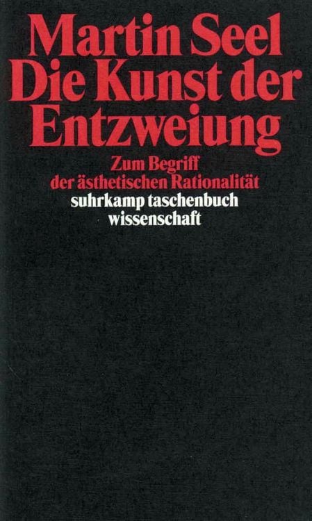 Produktbild: Die Kunst der Entzweiung