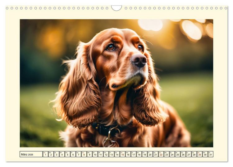Produktbild: Treue Jagdbegleiter (Wandkalender 2026 DIN A3 quer), CALVENDO Monatskalender