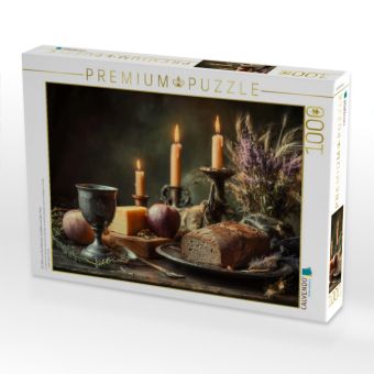 Produktbild: CALVENDO Puzzle Ein Motiv aus dem Kalender Landleben auf dem Tisch | 1000 Teile Lege-Gr&ouml;&szlig;e 64x48cm Foto-Puzzle f&uuml;r gl&uuml;ckliche Stunden