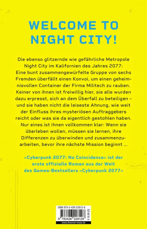 Produktbild: Cyberpunk 2077: No Coincidence