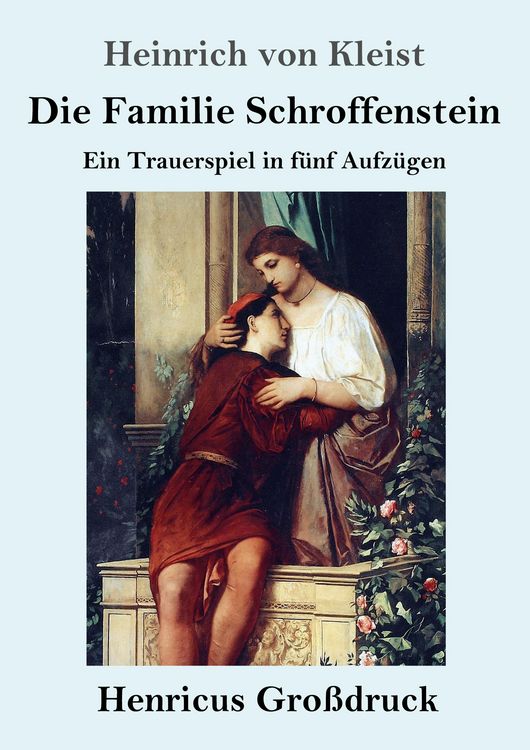 Produktbild: Die Familie Schroffenstein (Gro&szlig;druck)