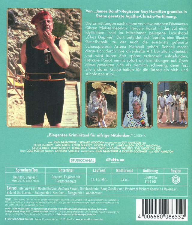 Produktbild: Das B&ouml;se unter der Sonne - Agatha Christie