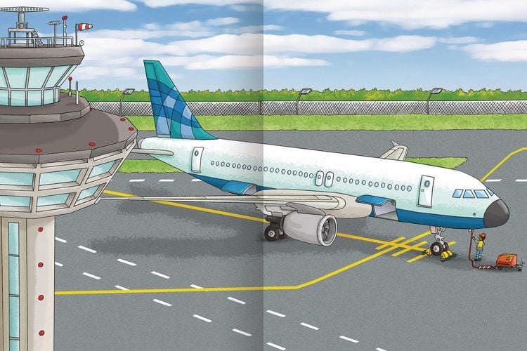 Produktbild: Erstes Stickern &ndash; Flughafen