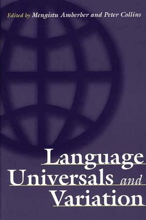 Produktbild: Language Universals and Variation