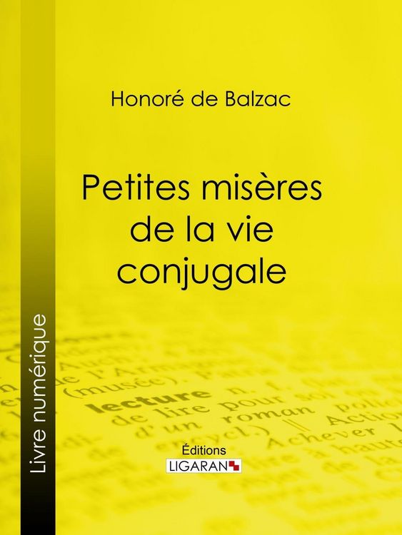 Produktbild: Petites mis&egrave;res de la vie conjugale