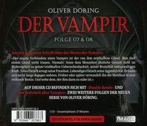 Produktbild: Der Vampir. Tl.7-8, 1 Audio-CD