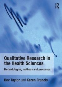 Produktbild: Qualitative Research in the Health Sciences