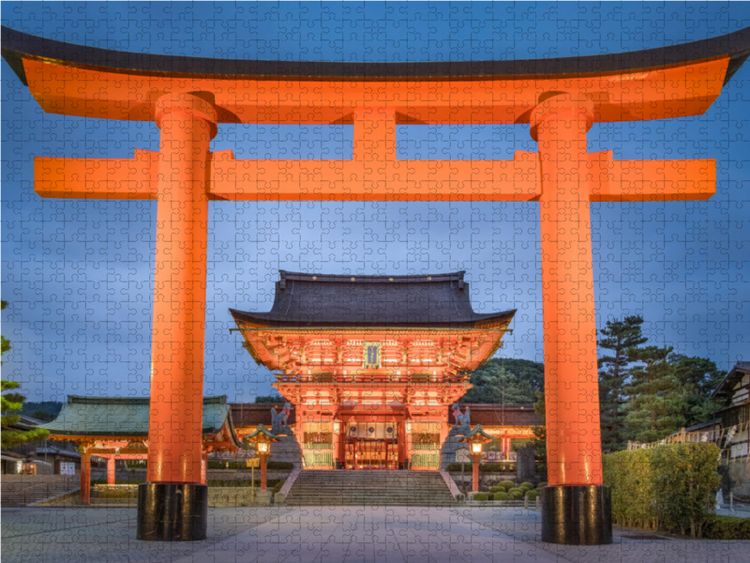 Produktbild: CALVENDO Puzzle Eine Reise durch Japan | 1000 Teile Lege-Gr&ouml;&szlig;e 64x48cm Foto-Puzzle f&uuml;r gl&uuml;ckliche Stunden
