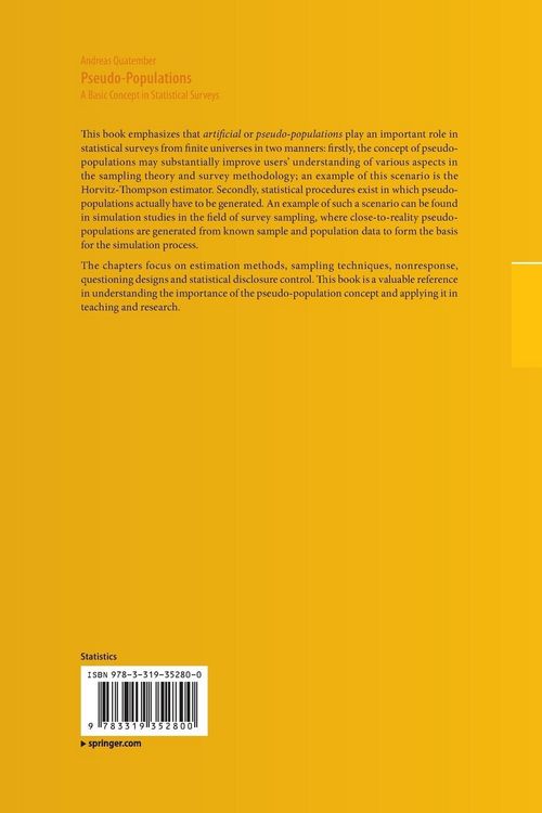 Produktbild: Pseudo-Populations