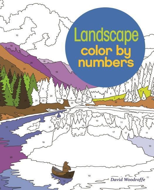 Produktbild: Landscape Color by Numbers
