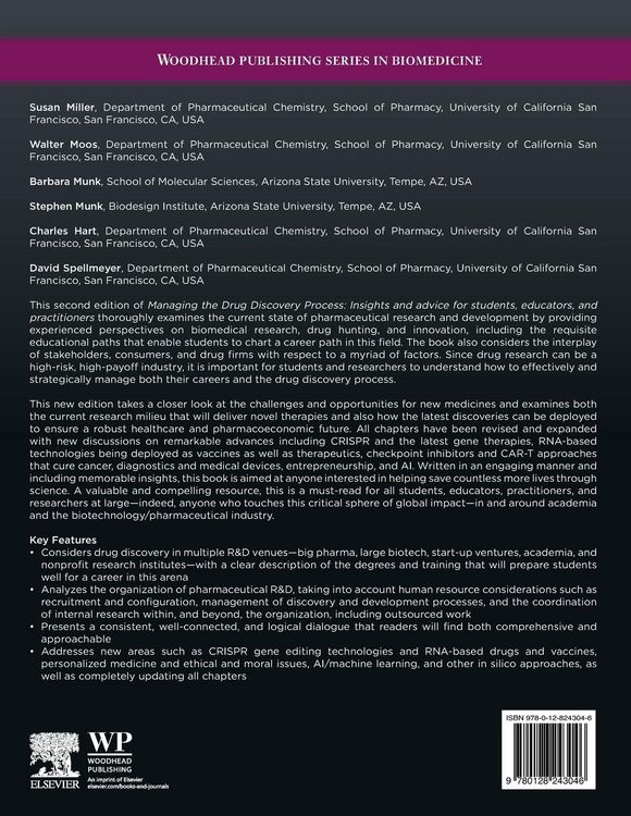 Produktbild: Managing the Drug Discovery Process