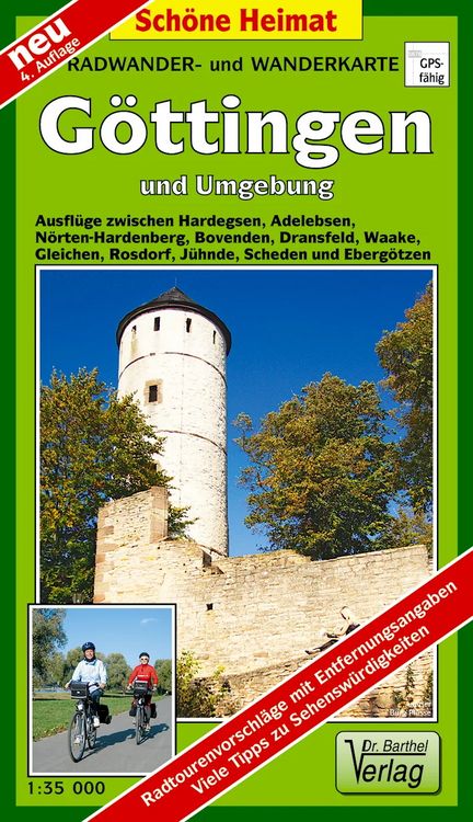 Produktbild: Radwander- und Wanderkarte G&ouml;ttingen und Umgebung