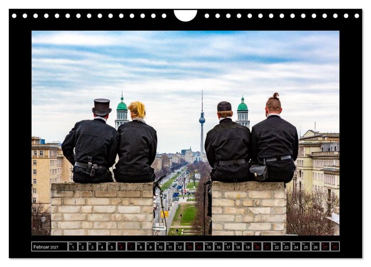 Produktbild: Schornsteinfeger in Berlin - Die Gl&uuml;cklichmacher (Wandkalender 2027 DIN A4 quer), CALVENDO Monatskalender