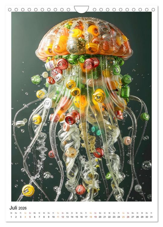 Produktbild: Unsere Umwelt leidet (Wandkalender 2026 DIN A4 hoch), CALVENDO Monatskalender