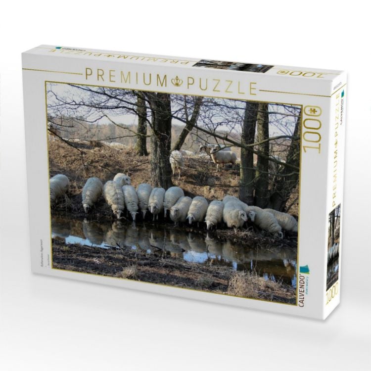 Produktbild: CALVENDO Puzzle Rotterwiese-Aggerauen | 1000 Teile Lege-Gr&ouml;&szlig;e 64x48cm Foto-Puzzle f&uuml;r gl&uuml;ckliche Stunden