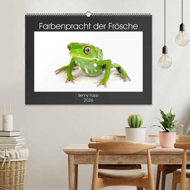Produktbild: Farbenpracht der Fr&ouml;sche (Wandkalender 2026 DIN A2 quer), CALVENDO Monatskalender