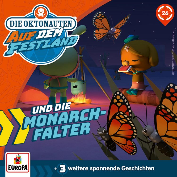 Produktbild: Folge 26: Die Oktonauten und die Monarchfalter