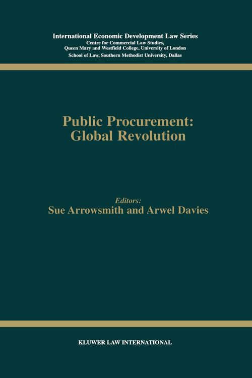 Produktbild: Public Procurement: Global Revolution