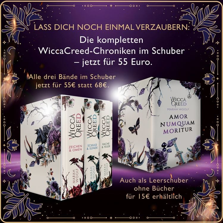 Produktbild: Schuber der WiccaCreed-Chroniken