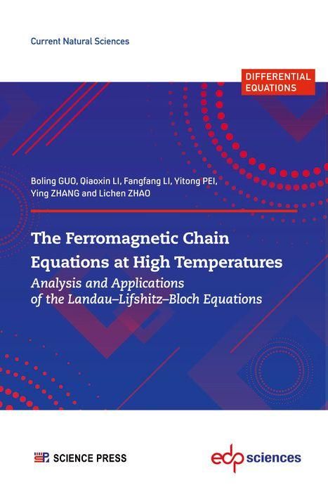 Produktbild: The Ferromagnetic Chain Equations at High Temperatures