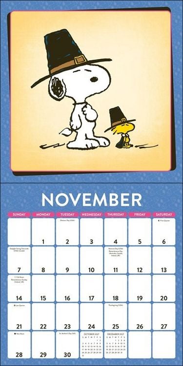 Produktbild: Snoopy 2027 &ndash; Wandkalender
