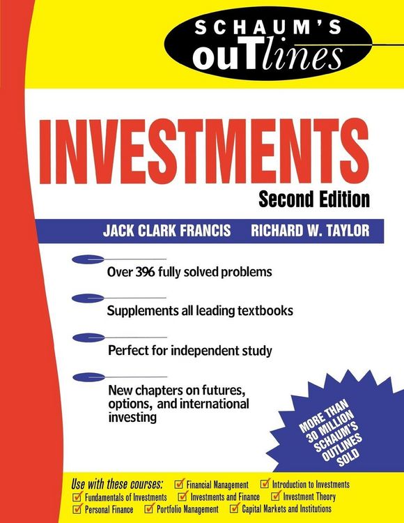 Produktbild: Sch Outline Investment 2e Pb
