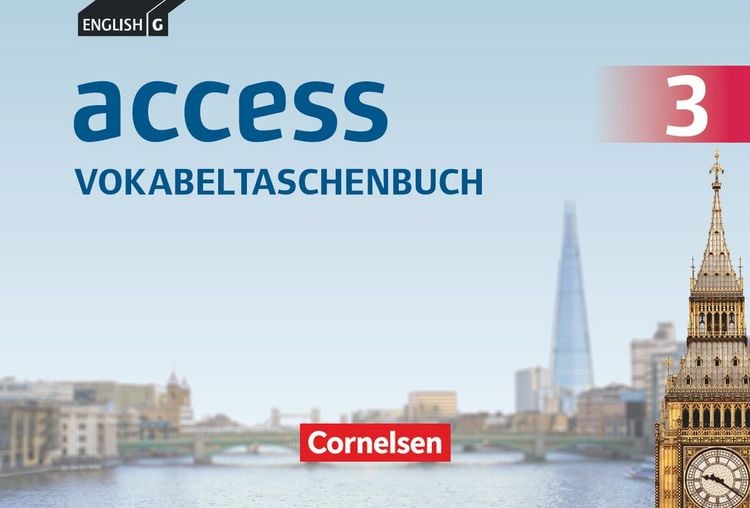 Produktbild: English G Access 3: 7. Schuljahr. Vokabeltaschenbuch