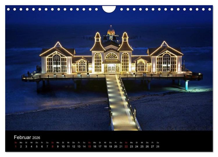 Produktbild: R&uuml;gen (Wandkalender 2026 DIN A4 quer), CALVENDO Monatskalender