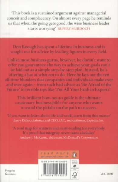 Produktbild: The Ten Commandments for Business Failur