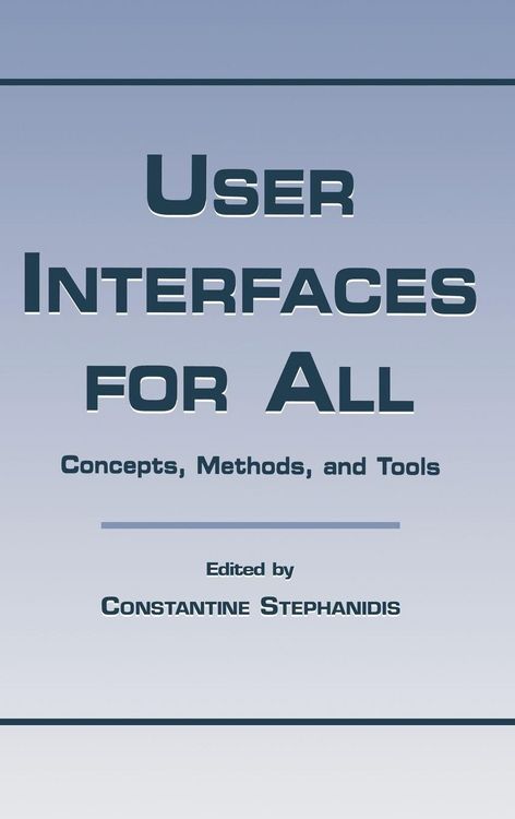Produktbild: User Interfaces for All