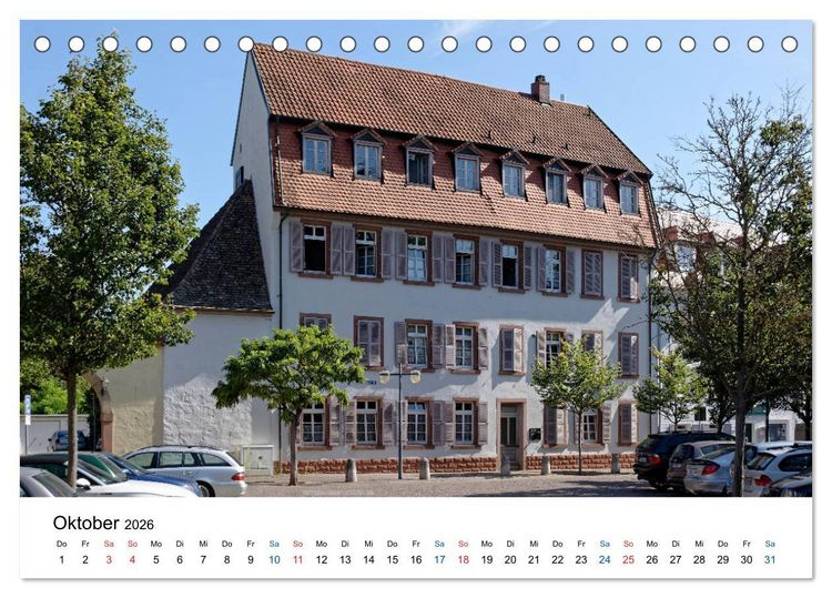 Produktbild: Speyer - Ansichtssache (Tischkalender 2026 DIN A5 quer), CALVENDO Monatskalender