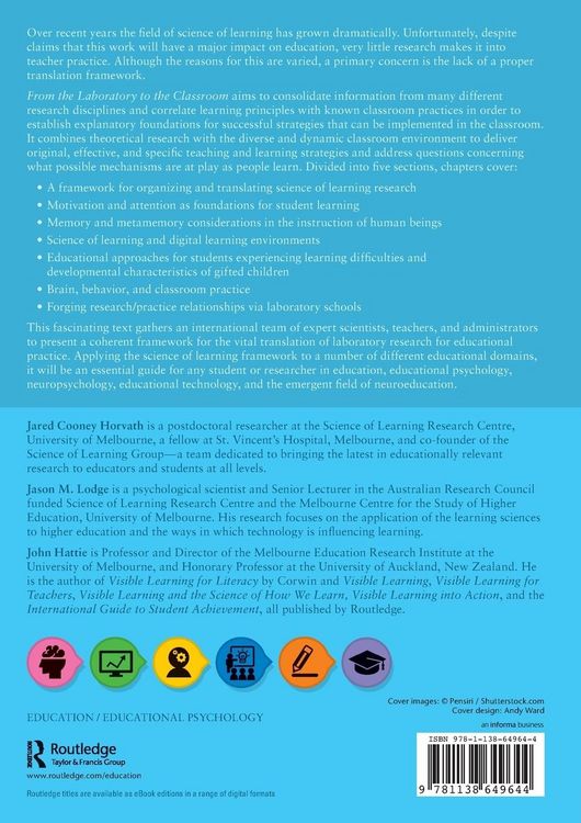 Produktbild: From the Laboratory to the Classroom