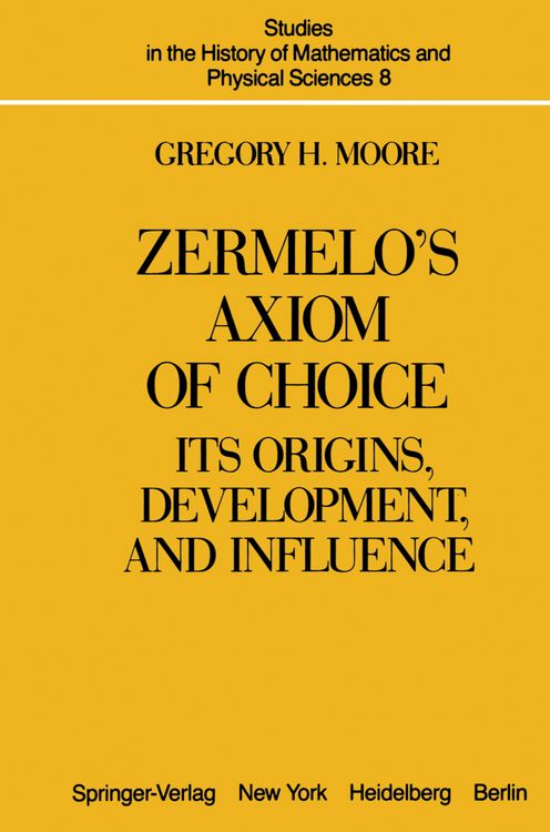 Produktbild: Zermelo&rsquo;s Axiom of Choice