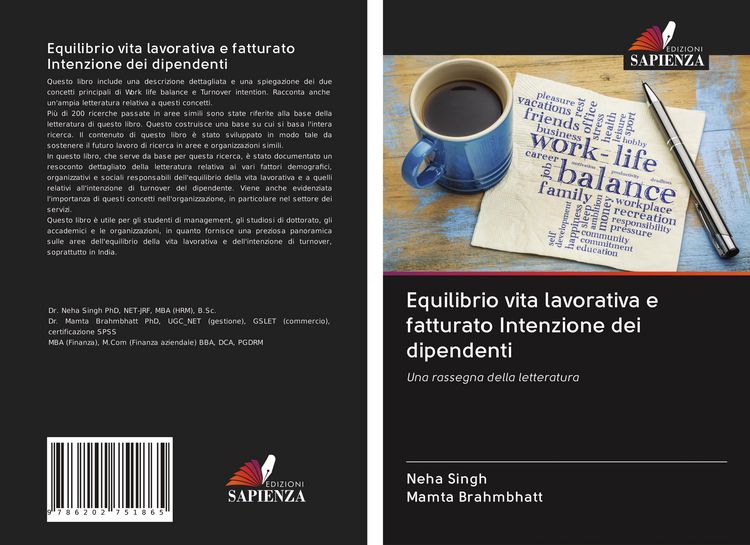 Produktbild: Equilibrio vita lavorativa e fatturato Intenzione dei dipendenti