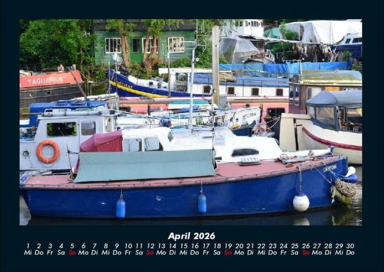 Produktbild: Segelboote 2026 Fotokalender DIN A4
