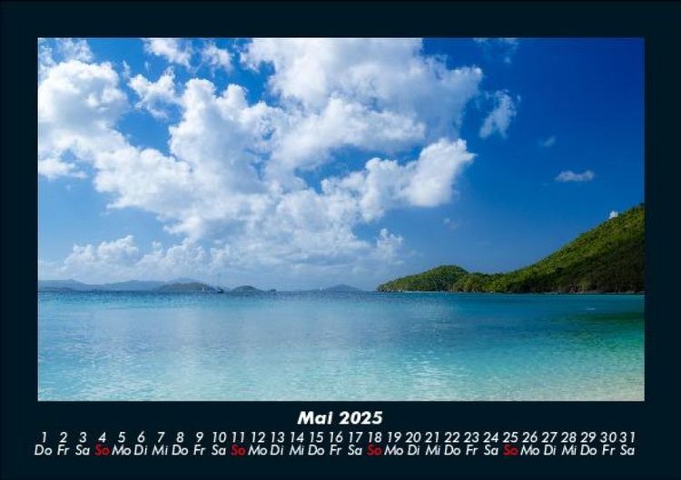 Produktbild: Str&auml;nde der Welt 2025 Fotokalender DIN A5