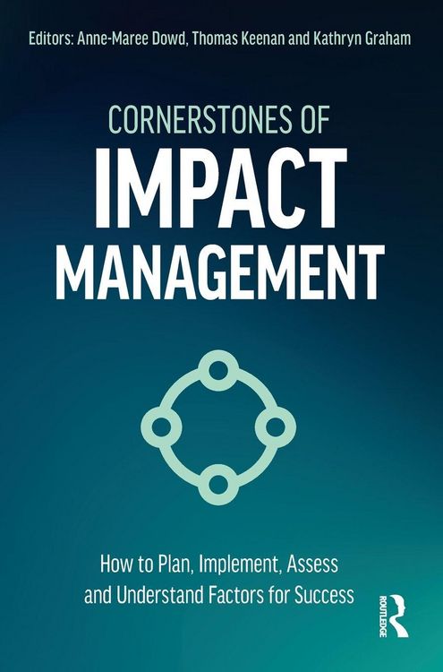 Produktbild: Cornerstones of Impact Management