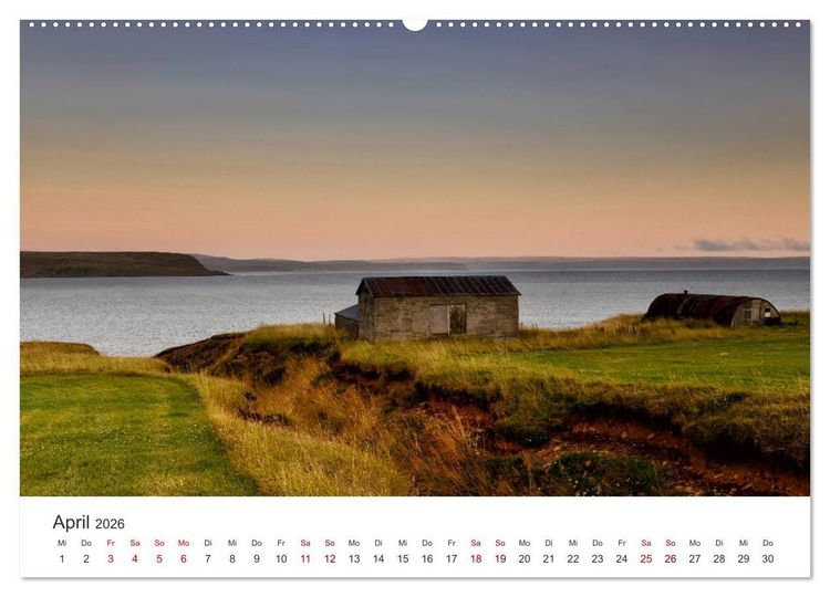 Produktbild: Landschaftstr&auml;ume in den Westfjorden (hochwertiger Premium Wandkalender 2026 DIN A2 quer), Kunstdruck in Hochglanz