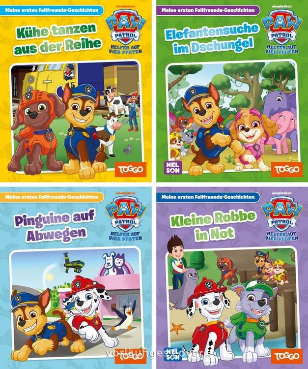 Produktbild: Nelson Mini-Bücher: 4er PAW Patrol 29-32