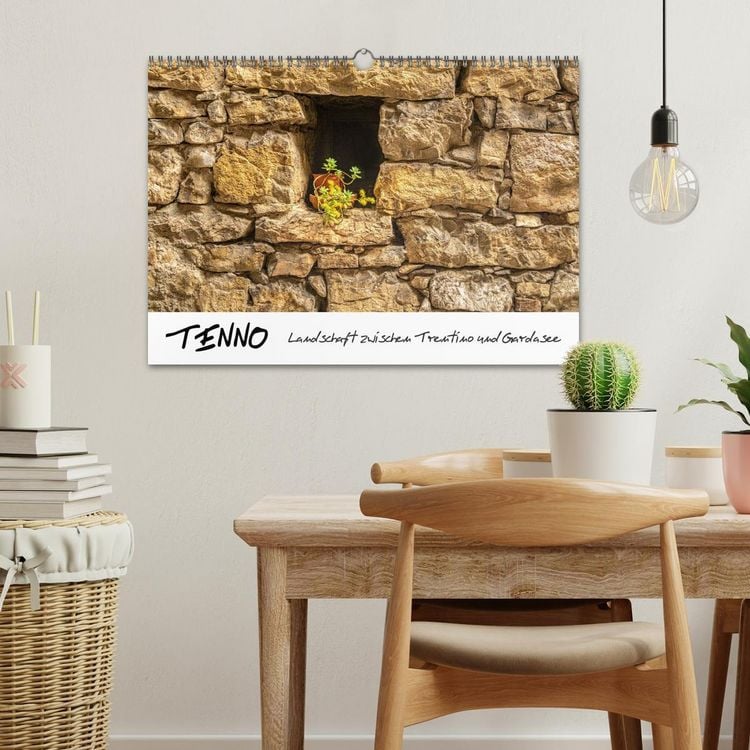 Produktbild: Tenno - Landschaft zwischen Trentino und Gardasee (Wandkalender 2026 DIN A3 quer), CALVENDO Monatskalender