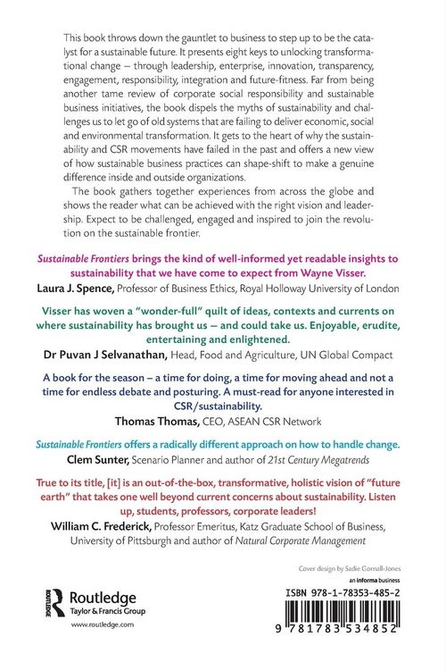 Produktbild: Sustainable Frontiers