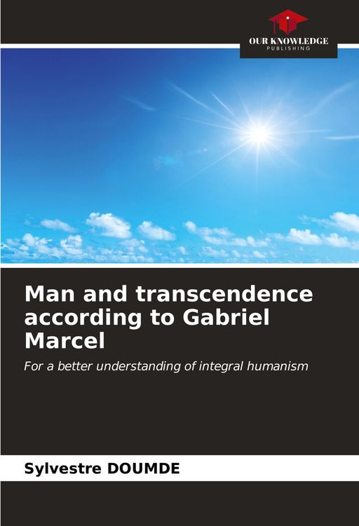 Produktbild: Man and transcendence according to Gabriel Marcel