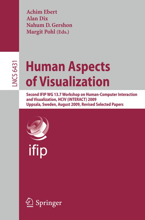 Produktbild: Human Aspects of Visualization