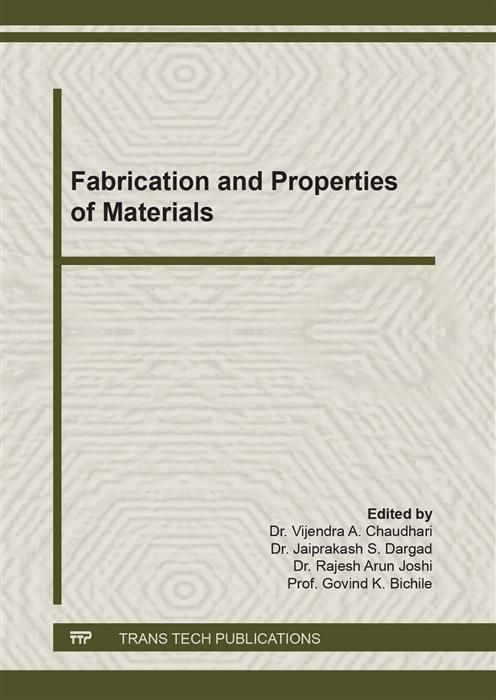 Produktbild: Fabrication and Properties of Materials