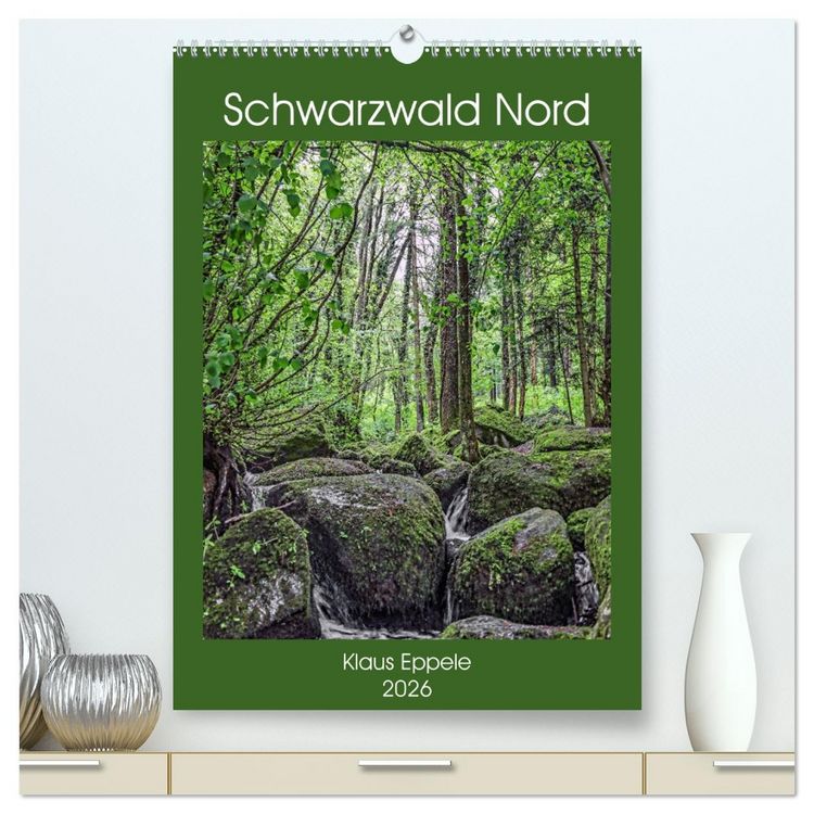 Produktbild: Schwarzwald Nord (hochwertiger Premium Wandkalender 2026 DIN A2 hoch), Kunstdruck in Hochglanz