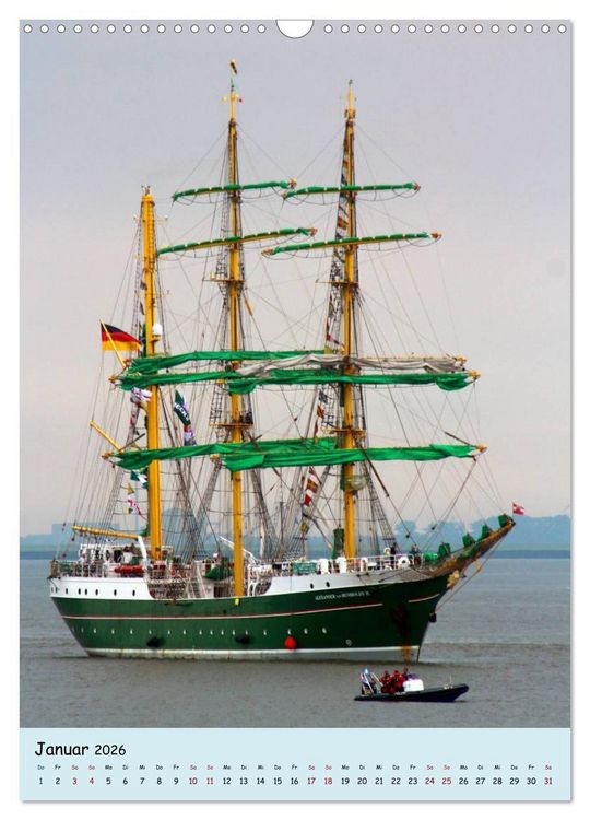 Produktbild: Sail - Impressionen aus Bremerhaven (Wandkalender 2026 DIN A3 hoch), CALVENDO Monatskalender
