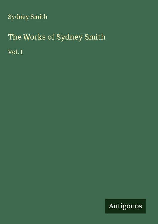 Produktbild: The Works of Sydney Smith