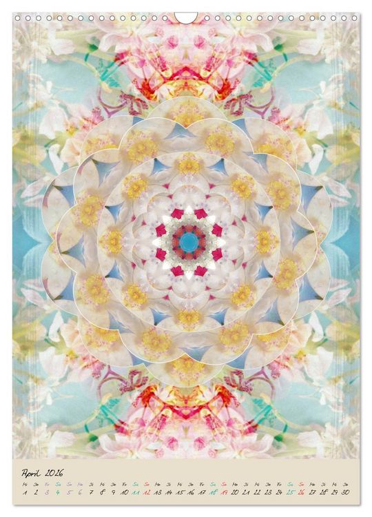 Produktbild: MANDALAS DES LICHTS (Wandkalender 2026 DIN A3 hoch), CALVENDO Monatskalender